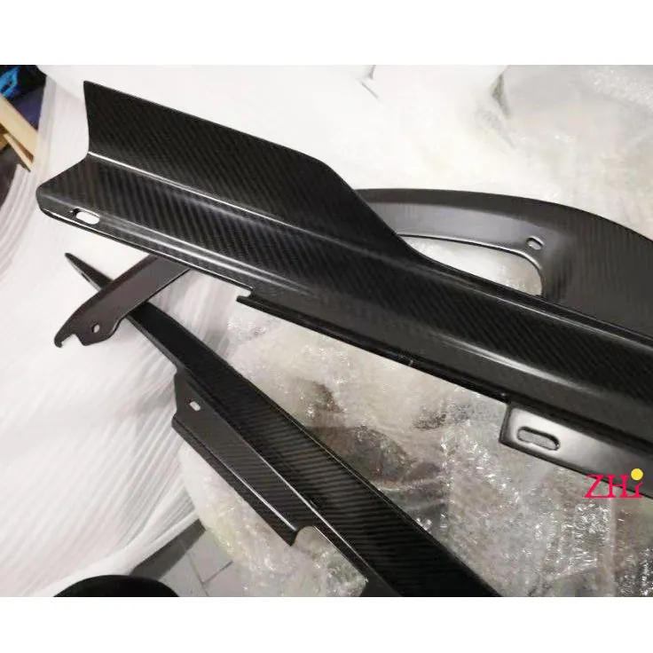 Real Carbon Fiber Body Kit S60 Xc60 C30 Carbon Fiber Side Rokken, Achterzijde Lip, Voorspoiler