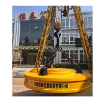 HENGTAI DC 220V 1,5 tonne Électroaimant de levage à chaîne avec protection contre la corrosion, température de fonctionnement 0~100°C, pour pont roulant d'atelier pour acier