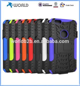 Caucho duro con TPU caso de la cubierta Clip de la correa de la caja para <span class=keywords><strong>el</strong></span> iPhone 6,3 <span class=keywords><strong>en</strong></span> 1 unid TPU diseño - Product Image 1