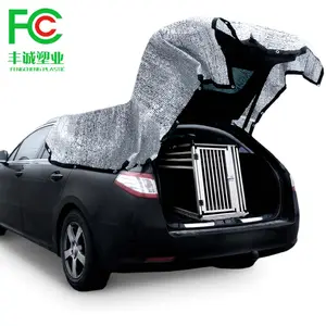 Reflective Silver Aluminum Couverture De Voiture Shade Cover For Car Parking