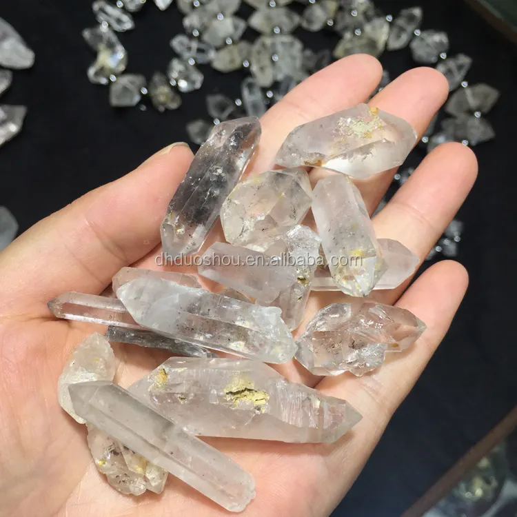2017 Baru Mode DIY Liontin Titik Kristal Mentah Batu Alam untuk Kalung