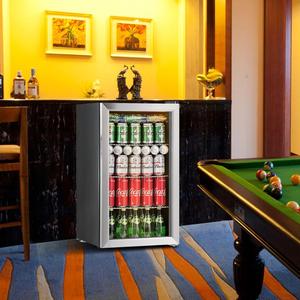 Mini <span class=keywords><strong>Nevera</strong></span> de Exhibición de 50 Litros con Puerta de Vidrio para Bar, <span class=keywords><strong>Muy</strong></span> <span class=keywords><strong>Pequeña</strong></span> - Product Image 3