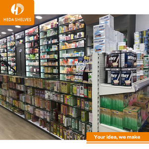 Sistema <span class=keywords><strong>de</strong></span> estantería góndola para tienda <span class=keywords><strong>de</strong></span> comestibles, <span class=keywords><strong>venta</strong></span> al por menor, moderna, unidades <span class=keywords><strong>de</strong></span> exhibición usadas - Product Image 5
