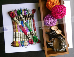 8 <span class=keywords><strong>M</strong></span> metálico seda del bordado, 24 madejas todo propósito assorted Mix colores Cruz rodadura conjunto para <span class=keywords><strong>el</strong></span> arte, costura, mano - Product Image 1