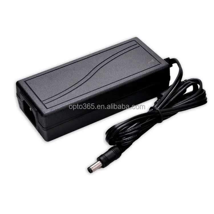 Controlador de tira de luz LED CCTV Monitor LCD Cámara Adaptador de fuente de alimentación Cable de cargador 12V 5A 60W AC DC Adaptador de corriente