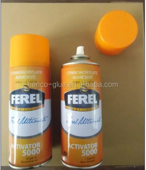 Cyanoacrylate spray activator