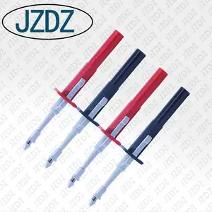 JZDZ J.30020 безопасная изоляция без повреждений тестовый Зажим Автомобильный прокол провода тестовый проволочный зажим