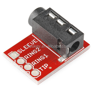 #15F125หูฟังสเตอริโอ3.5MM <span class=keywords><strong>MP3</strong></span>วิดีโอเสียงและโมดูลอินเตอร์เฟซไมโครโฟนสำหรับอุปกรณ์อิเล็กทรอนิกส์ - Product Image 1