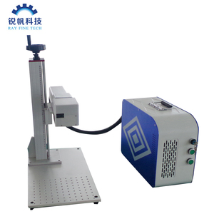 Envío gratuito de fibra portátil máquina de grabado láser máquina de polymetal 30W raycus - Product Image 2