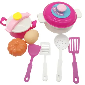 Hot Plastic household small kitchen stoviglie e set di teiere elettrodomestici giochi di imitazione giocattoli da cucina serie di giocattoli educativi