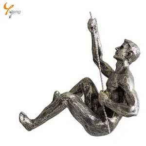 Custom made resina erótico escultura de fibra de vidro do sexo feminino masculino