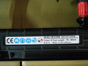 APLUS-corona de carga superior, Arma de grapas de aire, carga superior, 18ga, 19-40MM, 8,7 MM, 92/40M - Product Image 3