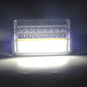 Nuevo diseño de alta baja haz 4x6 Ángel eyel niebla DRL LED faro 24 voltios camión luces LED - Product Image 4