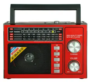 Radio M-u09 Portabel, Radio Am/Fm/4 Band Ukuran Besar Terlaris untuk Guangdong Harga Murah