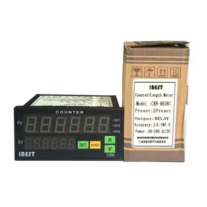 CRN-R618C Digital Preset Pulse Length Counter Meter 1 preset 6 Digit LED Display 24VDC/AC220V/110V (IBEST)
