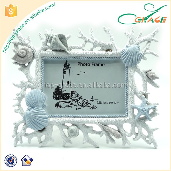 Смола coral форма фоторамка shell фоторамка свадебная рамка для фото