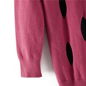 Usine Personnalisé Automne Hiver Fantaisie <span class=keywords><strong>Pas</strong></span> <span class=keywords><strong>Cher</strong></span> Tricoté Lâche Et Mince Chandail Pour Les Adolescents - Product Image 4