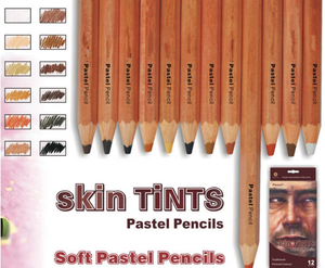 Crayon <span class=keywords><strong>Pastel</strong></span> <span class=keywords><strong>de</strong></span> qualité supérieure, lot <span class=keywords><strong>de</strong></span> 12 pièces par paquet, 4.0mm, couleur <span class=keywords><strong>de</strong></span> la peau au plomb, pour porno - Product Image 2