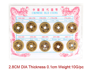 Lucky Fortune Feng Shui Antique Chinese Ancient Money <strong>Coin</strong> for Home Collection 28MM
