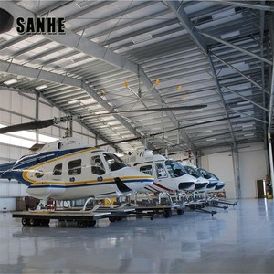 Estrutura de Arco de Aço Leve, Hangar Portátil para Aeronaves com Serviços de Corte e Dobragem da China - Product Image 3