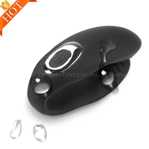 Ücretsiz özel kutu-U tasarım titreşimli prostat masaj çift yetişkin C şekli AV şarj edilebilir yapay penis vibratör seks oyuncakları - Product Image 3