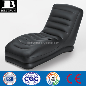 Mega Lounger gonflable haute résistance, fauteuil gonflable de luxe, comme vu à la télévision, chaise longue gonflable pliable, meubles - Product Image 3
