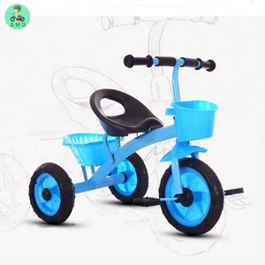 Orijinal Çin fabrika Anmeiqi basit plastik <span class=keywords><strong>3</strong></span> tekerlekler pedalı bebek üç tekerlekli bisiklet/çocuk üç tekerlekli bisiklet - Product Image 3