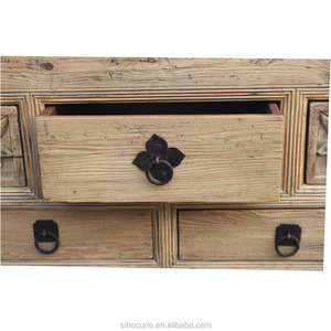 <span class=keywords><strong>Table</strong></span> de <span class=keywords><strong>console</strong></span> en bois massif antique, 20 pièces, mobilier de chambre à coucher en bois naturel sculpté, modèle Offre Spéciale - Product Image 2