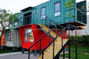 Unique design design market rental industry style personalized 20ft container modular building's restaurant - Product Image 1