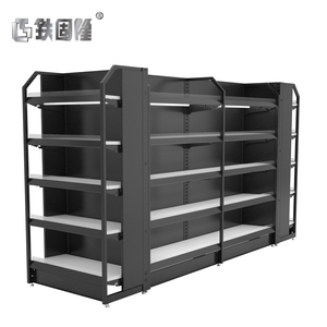 Estantería <span class=keywords><strong>de</strong></span> <span class=keywords><strong>metal</strong></span> <span class=keywords><strong>de</strong></span> doble cara para supermercado, góndola, barata, 2020 - Product Image 2