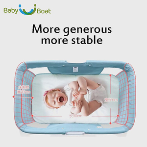 Portable Lit Maille Crèche Doublure Convertible Mobile Bébé Crib Sheet - Product Image 3