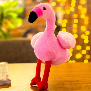 Animali di Peluche Imbottiti Fenicotteri Rosa in Cotone Piccoli Giocattoli Mini Animali di Peluche Fenicotteri in Miniatura Giocattoli di Peluche per Bambini - Product Image 3