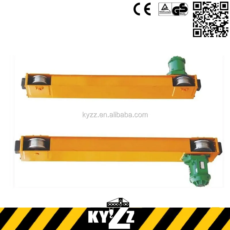 Aangepaste 5 ton End carriage end truck end beam brug kraan overhead EOT crane met motor