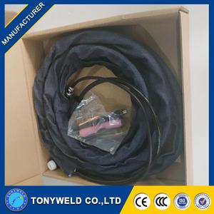 Argon <span class=keywords><strong>Torch</strong></span> Wp17 Luftgekühlte Schweiß pistole Gas-und Kabeltuch abdeckung 8 Meter - Product Image 4
