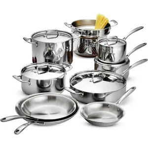 Stainless Steel Cooking Pots Kitchen Wares