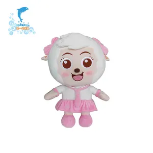 동 관 Yuankang 봉 제 Toys Supplier 살아있는 Lamb 박제 동물 Mini 흰 양 봉 제 염소 Toy