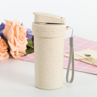 500ml 친환경 생분해 성 밀 짚 물 병 도매