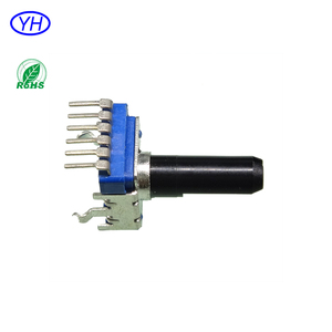 Buena calidad OEM 11mm 6 pines a503 10K con potenciómetro vertical de eje aislado - Product Image 2