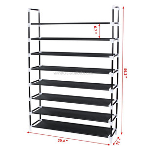 Zapatero estante de almacenamiento organizador portátil de pie hogar armario dormitorio torre - Product Image 4