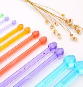 Charmkey Usine prix <span class=keywords><strong>fantaisie</strong></span> en plastique aiguilles à tricoter en plastique chanter <span class=keywords><strong>point</strong></span> dans <span class=keywords><strong>de</strong></span> belles couleurs sur Offre Spéciale - Product Image 3