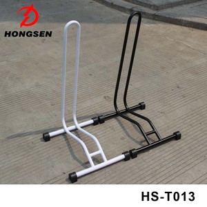 Soporte de bicicleta en forma de L de acero de alta calidad, estante de reparación de rueda trasera de liberación rápida, estante de almacenamiento de bicicleta de suelo ajustable para bicicletas de carretera - Product Image 4