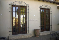 Intérieur en fer forgé grilles de fenêtre de conception