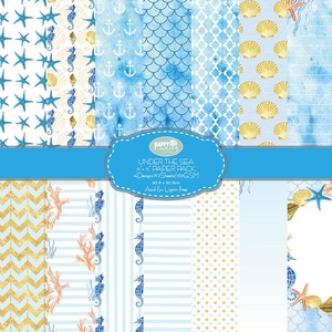 도매 맞춤 인쇄 무늬 공예 용지 12x12 스크랩북 종이 팩 - Product Image 2