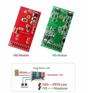X100P 1 Port dengan 1 FXO Tanda Bintang Kartu untuk <span class=keywords><strong>Voip</strong></span> PBX IP Digium TDM410P Openvox A400P ATCOM AX400P PSTN FreePBX /Elastix - Product Image 3