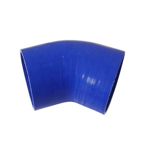 76 mm Performance Rubber Coolant <strong>Radiator</strong> 45 Degree Intercooler Silicone Elbow Bend Hose Tube Pipe Turbo Intake in Stock - Product Image 1