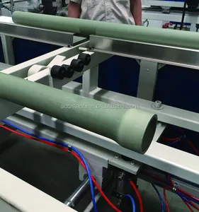 Linha de produção da tubulação do pvc do pe automático pp fabricação/máquina da linha
