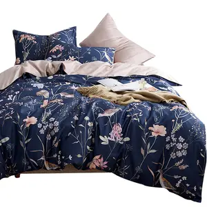 60S combed 100% egyptian cotton 3d printing bedding set home bedding sets