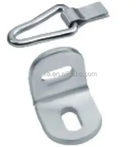 Ardware-gancho de hierro para persiana enrollable, cerradura de puerta