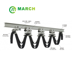 32 serie elektrische crane kabel <span class=keywords><strong>trolley</strong></span> C-Track kabel slide trolleys systeem voor kraan crane kabel slide <span class=keywords><strong>trolley</strong></span> - Product Image 4