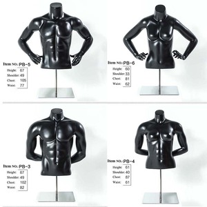 Xinji Matte Black Spier Oefenpop Mannen Sport Mannequins Mannelijke Running Vrouwelijke Etalagepop - Product Image 6